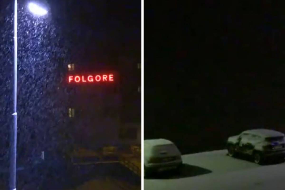 Snijeg u kolovozu: Počeo padati tek 450 kilometara od Hrvatske
