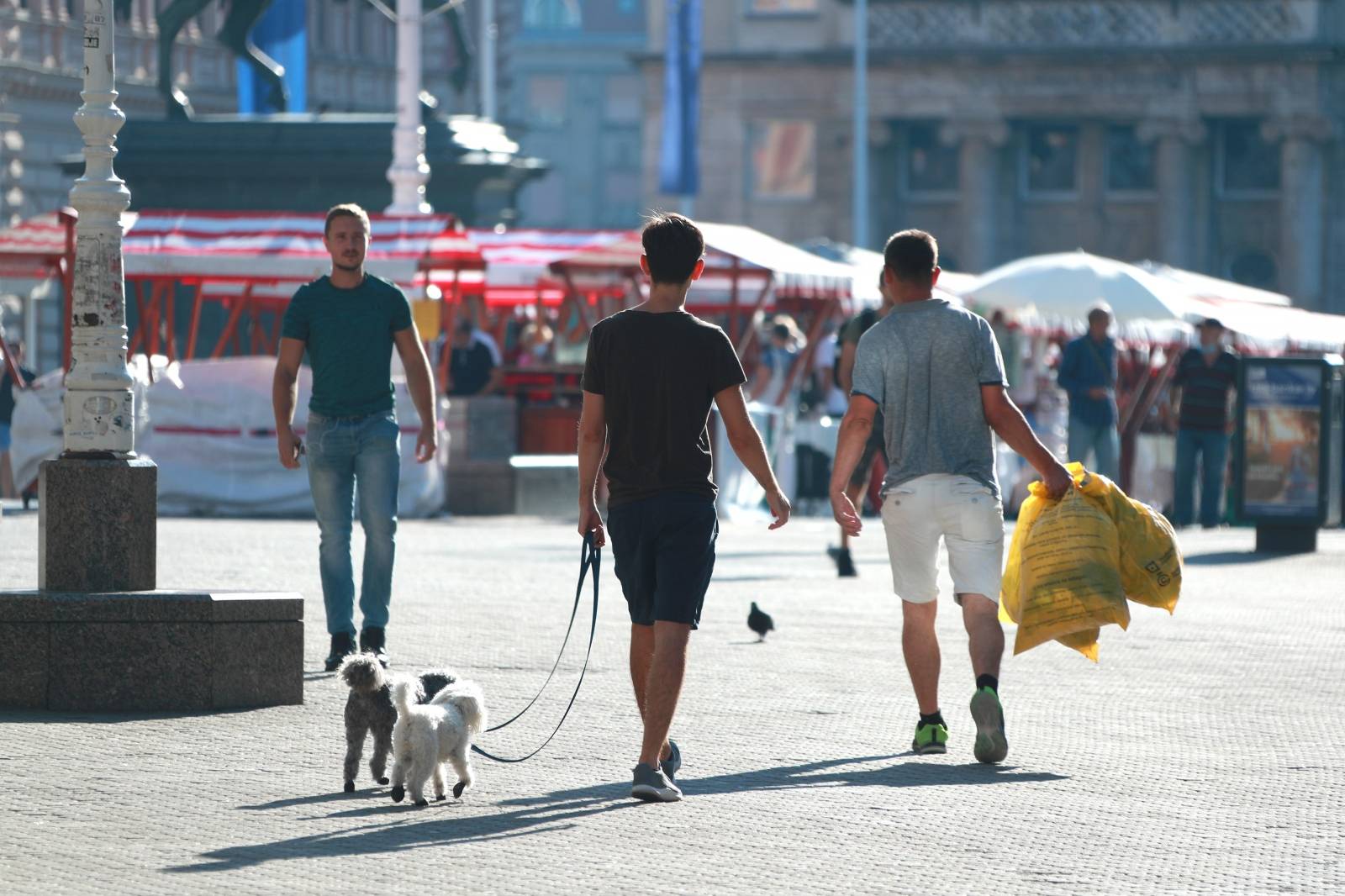 Zagreb: Mirno jutro u centru grada