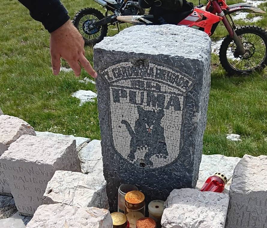 Oštećen spomenik 7. gardijskoj brigadi, iz Udruge Dinaridi ogorčeni: 'Pucali su u njega!'
