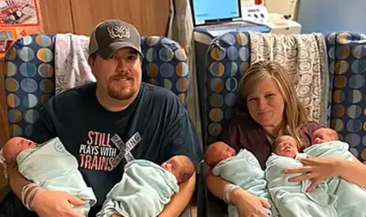 Rodila pet beba u četiri minute! 'Kao da sam trepnula, a one su već bile u mom naručju'