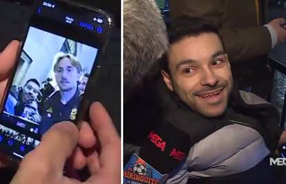 VIDEO Luka Modrić ispunio san navijaču u kolicima: 'Pet sati sam putovao da ovo doživim'