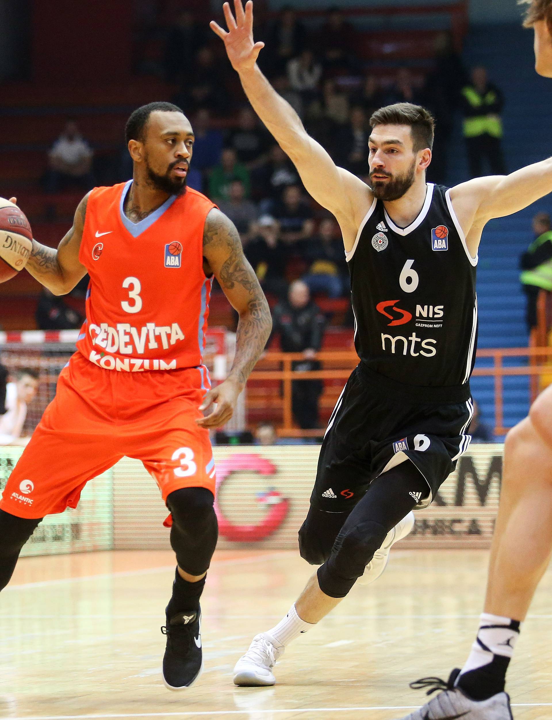 Cedevita je svladala Partizan; Džikić: Arapović mi je pio krv...