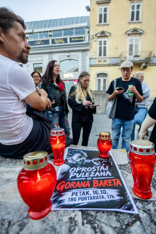 Građani Pule oprostili se od Gorana Bareta
