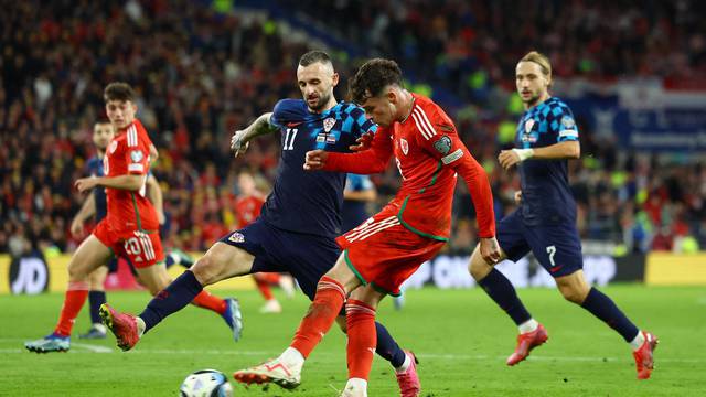 Euro 2024 Qualifier - Group D - Wales v Croatia