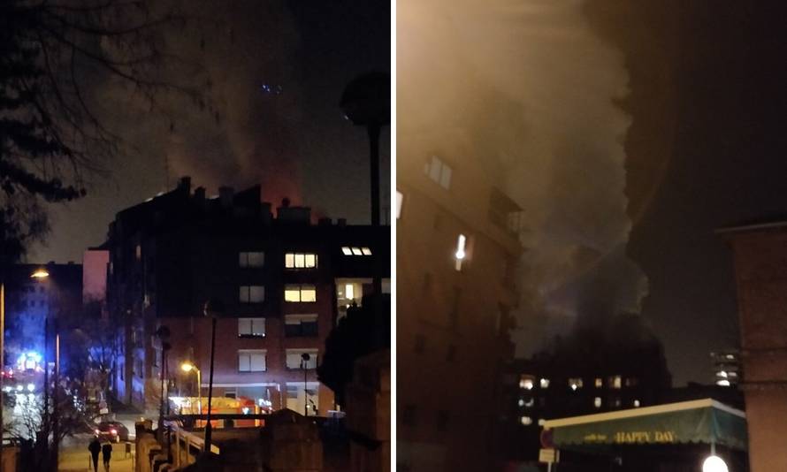 Veliki požar zahvatio je osam stanova, evakuirali sve stanare