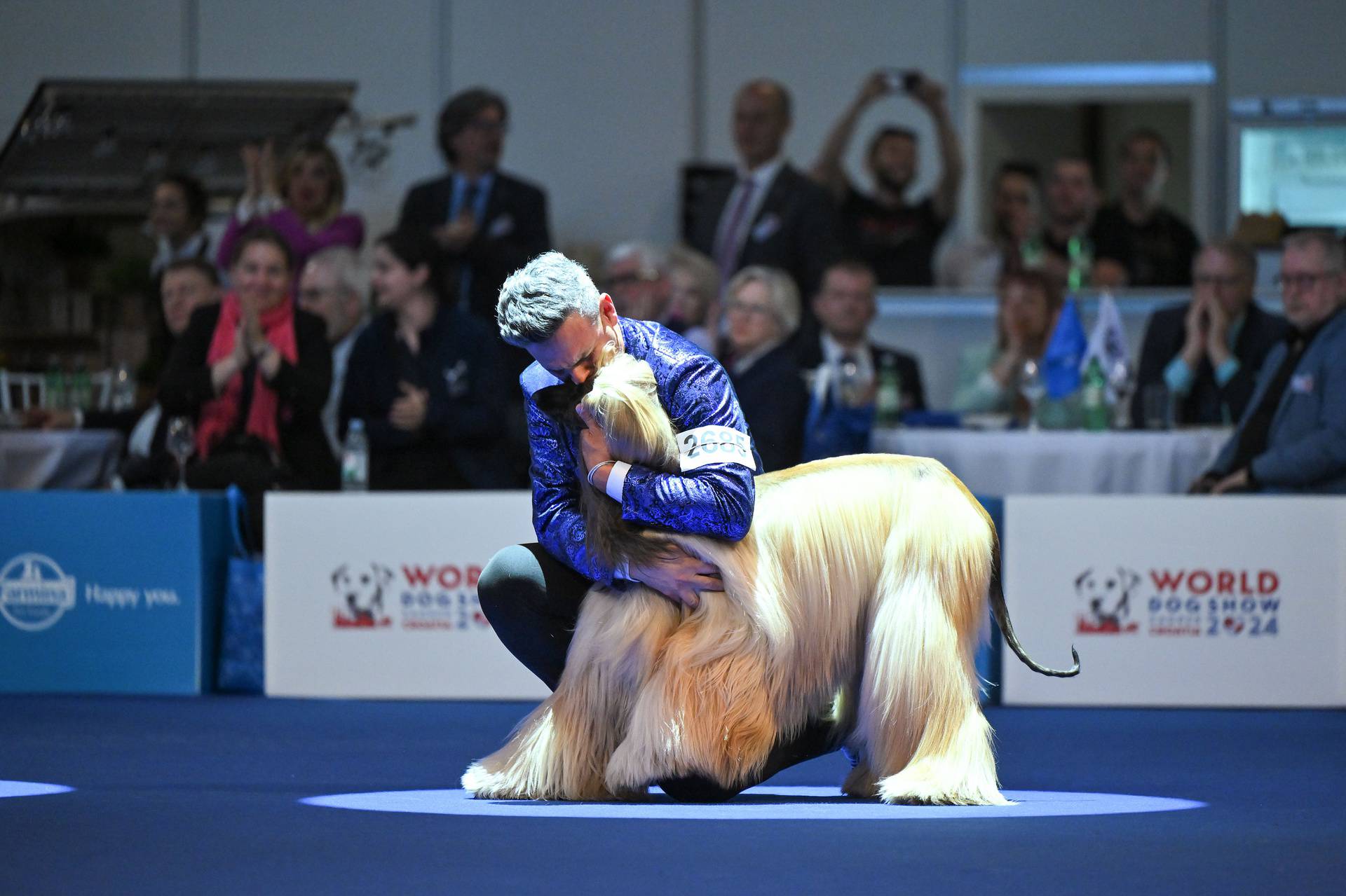 Atmosfera na posljednjem danu World Dog Showa na Zagrebačkom Velesajmu