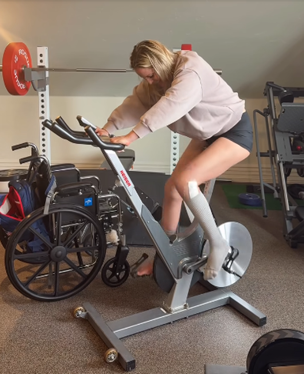 FOTO Je li moguće? Pogledajte što radi Lindsey Vonn nekoliko tjedana od stravične nesreće