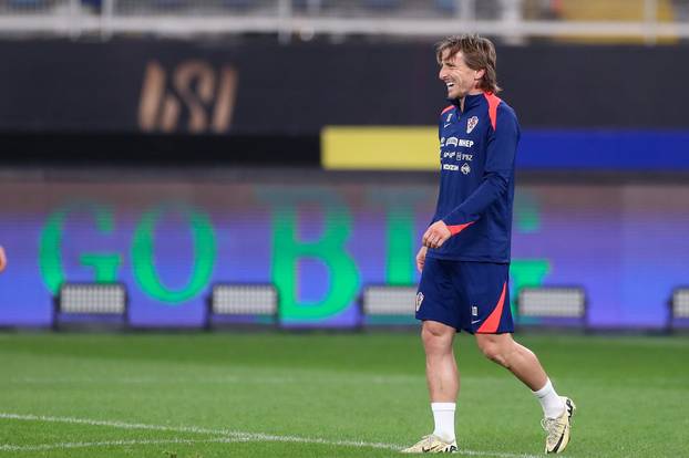 Kairo: Trening hrvatske nogometne reprezentacije