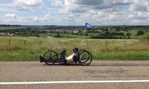 Ispunio je san: Paraplegičar biciklom prešao čak 2250 km