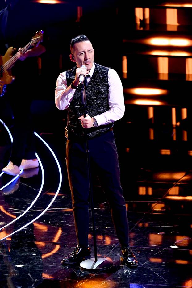 Sanremo, 73rd Italian Song Festival, Third Evening. The singers