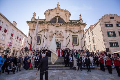 FOTO U Dubrovniku spuštanjem barjaka završila festa sv. Vlaha