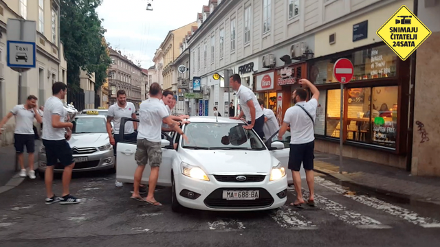 Prije dubrovačke fešte, Jugaši zaskočili automobil u Zagrebu