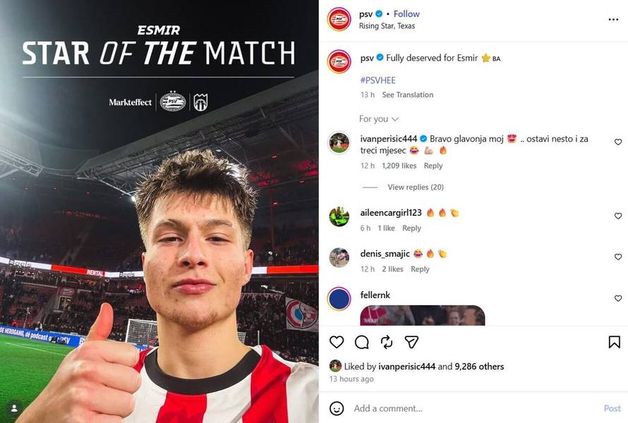 Perišić komentarom oduševio Bosnu i Hercegovinu. Evo kako