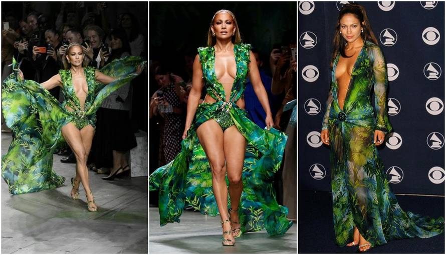 Jedva obuzdala obline: Nakon 19 godina J.Lo u kultnoj haljini