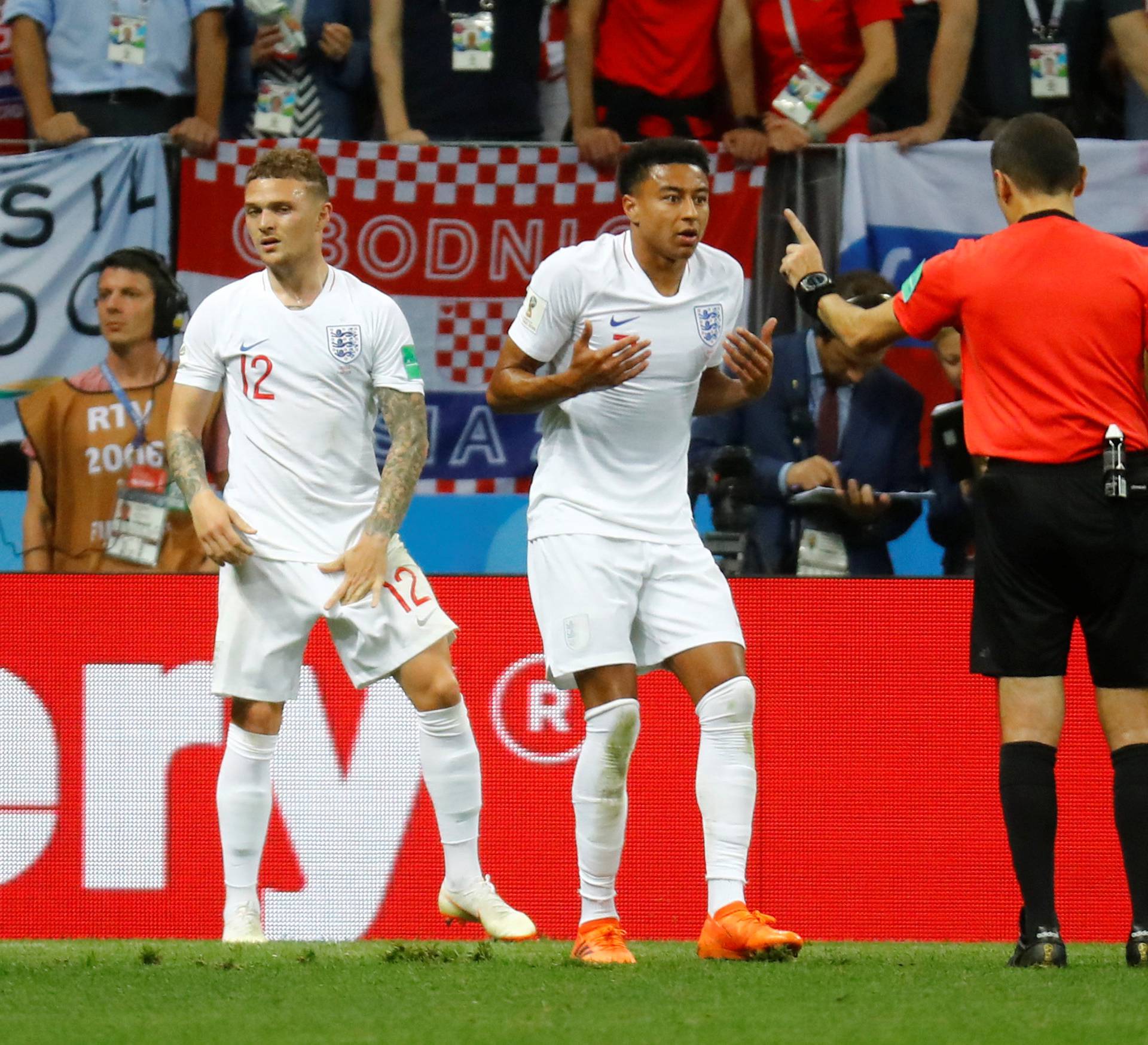 World Cup - Semi Final -  Croatia v England