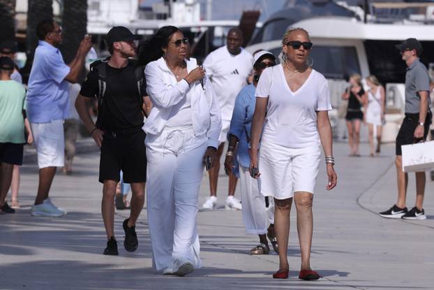 Trogir: Magic Johnson prošetao po rivi s prijateljima