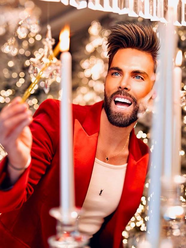 FOTO Marko Grubnić odškrinuo vrata svog luksuznog doma i pokazao kako on slavi Božić