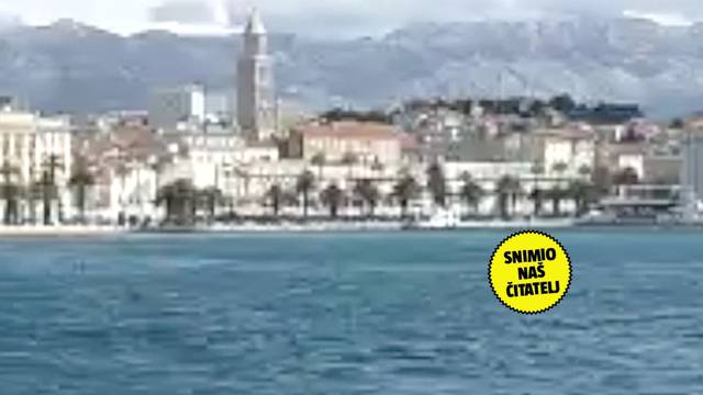 VIDEO 'Divljački puše u Splitu! Ne sjećam se kad je ovako bilo'