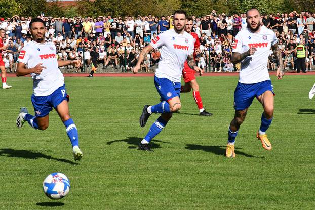 Slavonski Brod: Utakmica Hrvatskog nogometnog kupa, Omladinac Gornja Vrba - Hajduk