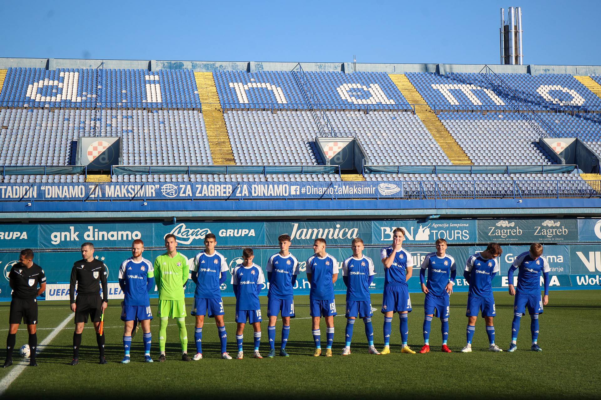 Zagreb: UEFA Liga prvaka mladih, put prvaka, 2. kolo,  GNK Dinamo - FC Basel