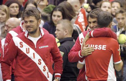 Švicarci dobili parove i poveli 3-0: Srbi ispali iz Davis Cupa