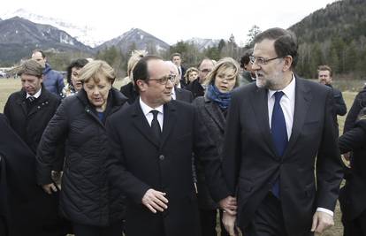 Merkel, Hollande i Rajoy stigli na mjesto pada Airbusa 320