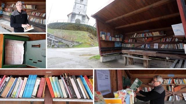 U goranskom Kuželju više je knjiga nego stanovnika, a posuđuje ih se na - stanici