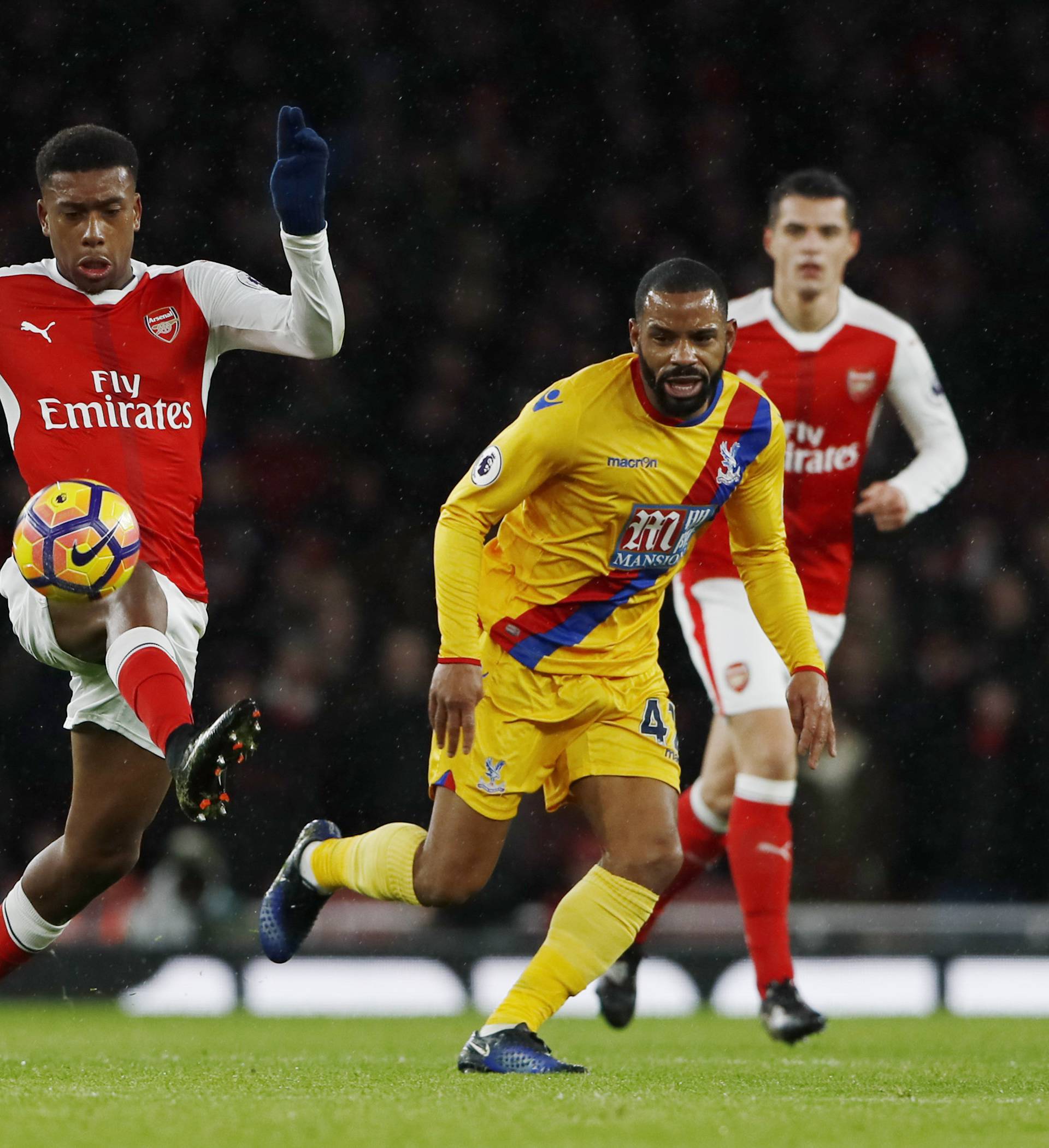 Arsenal's Alex Iwobi in action