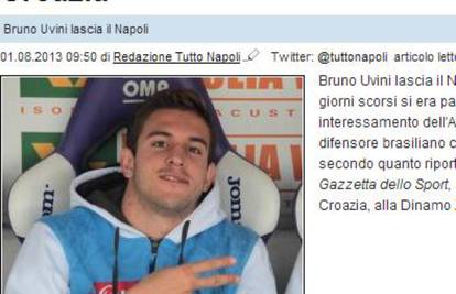 Dinamo dovodi stopera (22) iz Napolija s 3 nastupa za Brazil?