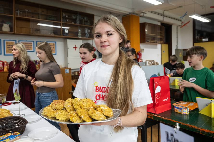 Nova chefica škole: Tena iz Zaboka pripremila povrtne kuglice svojem razredu
