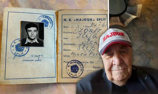 Makedonac Ilija (81): Član sam Hajduka od 1961. Ako Džeko i Rakitić dođu, stižem na Poljud!