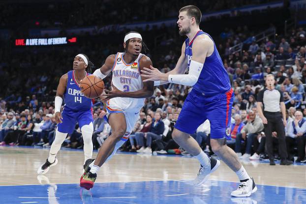 NBA: Los Angeles Clippers at Oklahoma City Thunder