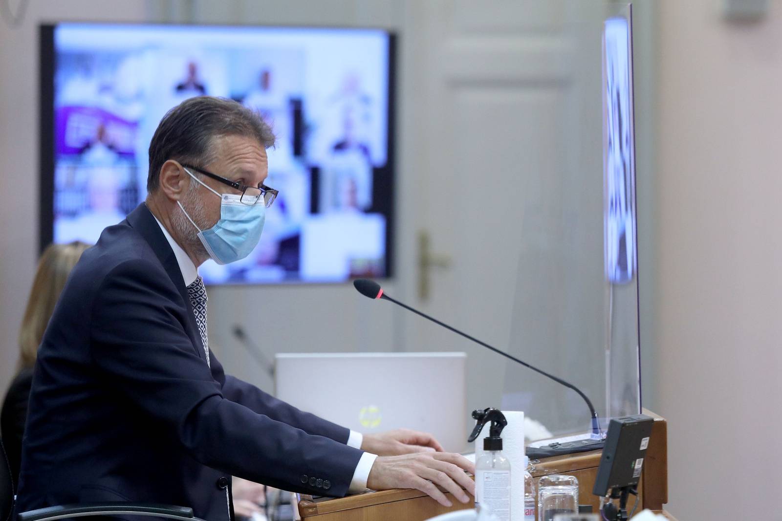 Zagreb: 14 zastupnika glasovalo putem videopoziva, Sabor ide na dvotjednu stanku