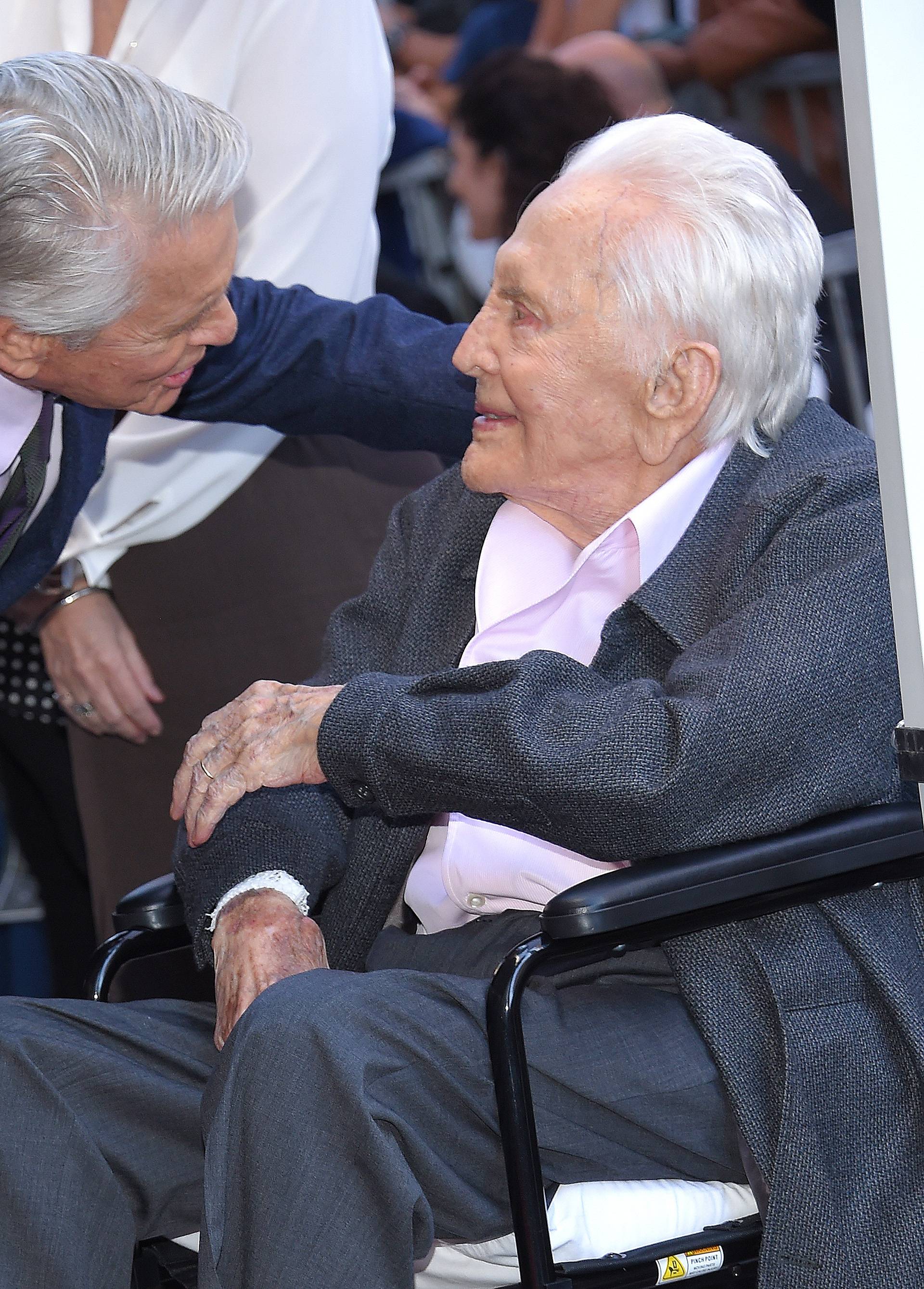 Michael Douglas Hollywood Walk of Fame Ceremony - Los Angeles