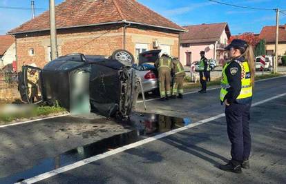 Užasna nesreća kraj Virovitice: Jedan mrtav, dvoje ozlijeđenih