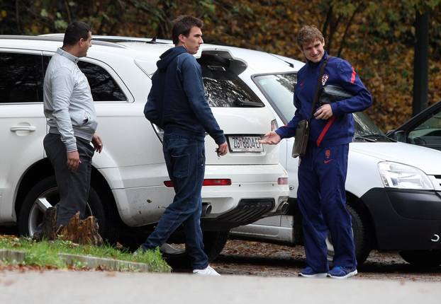 ARHIVA - 2012. Zagreb: Okupljanje hrvatske nogometne reprezentacije