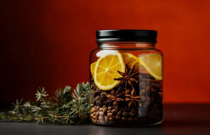 Napravite mješavinu za čaj s aromama naranče i đumbira