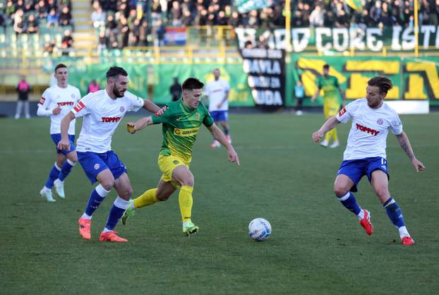 Istra 1961 i Hajduk sastali se u 22. kolu SuperSport HNL-a