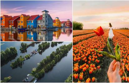 Nizozemske ljepote: Od polja tulipana do kućica na jezeru