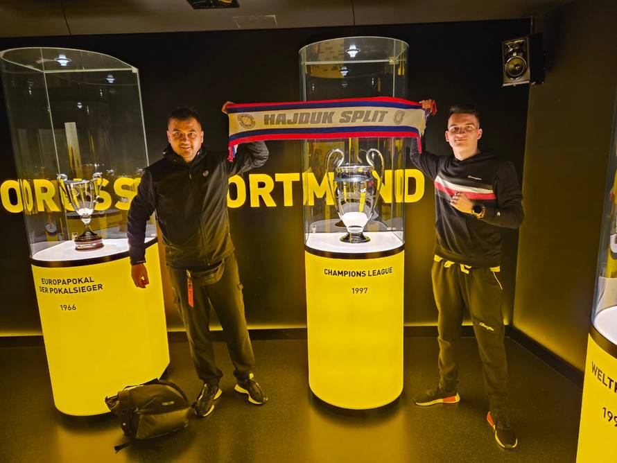 24sata u Dortmundu uoči meča generacije Hajdukovih juniora. Navijači: Ne prodajte nam dicu!