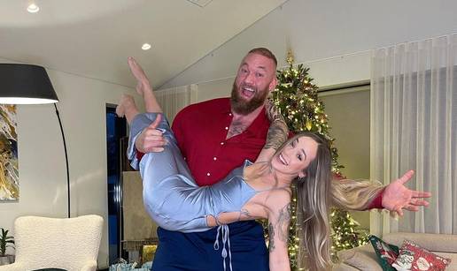 FOTO Najjači čovjek na svijetu ima 206 cm, a ljubi konobaricu od 157 cm. Tragedija ih zbližila...