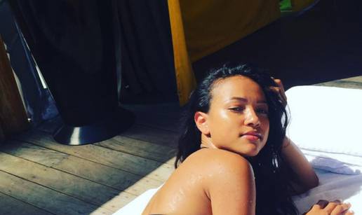 Uživa u soliranju: Karrueche Tran pokazala bujnu stražnjicu