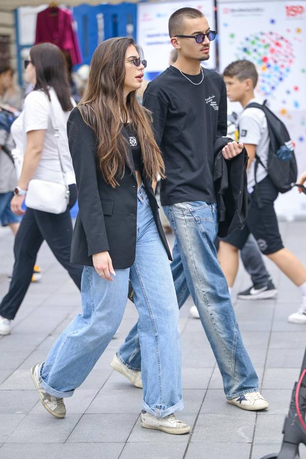 Zagreb:  Iva Čagalj, kći pjevača Joška Čaglja Joleta, na subotnjoj špici