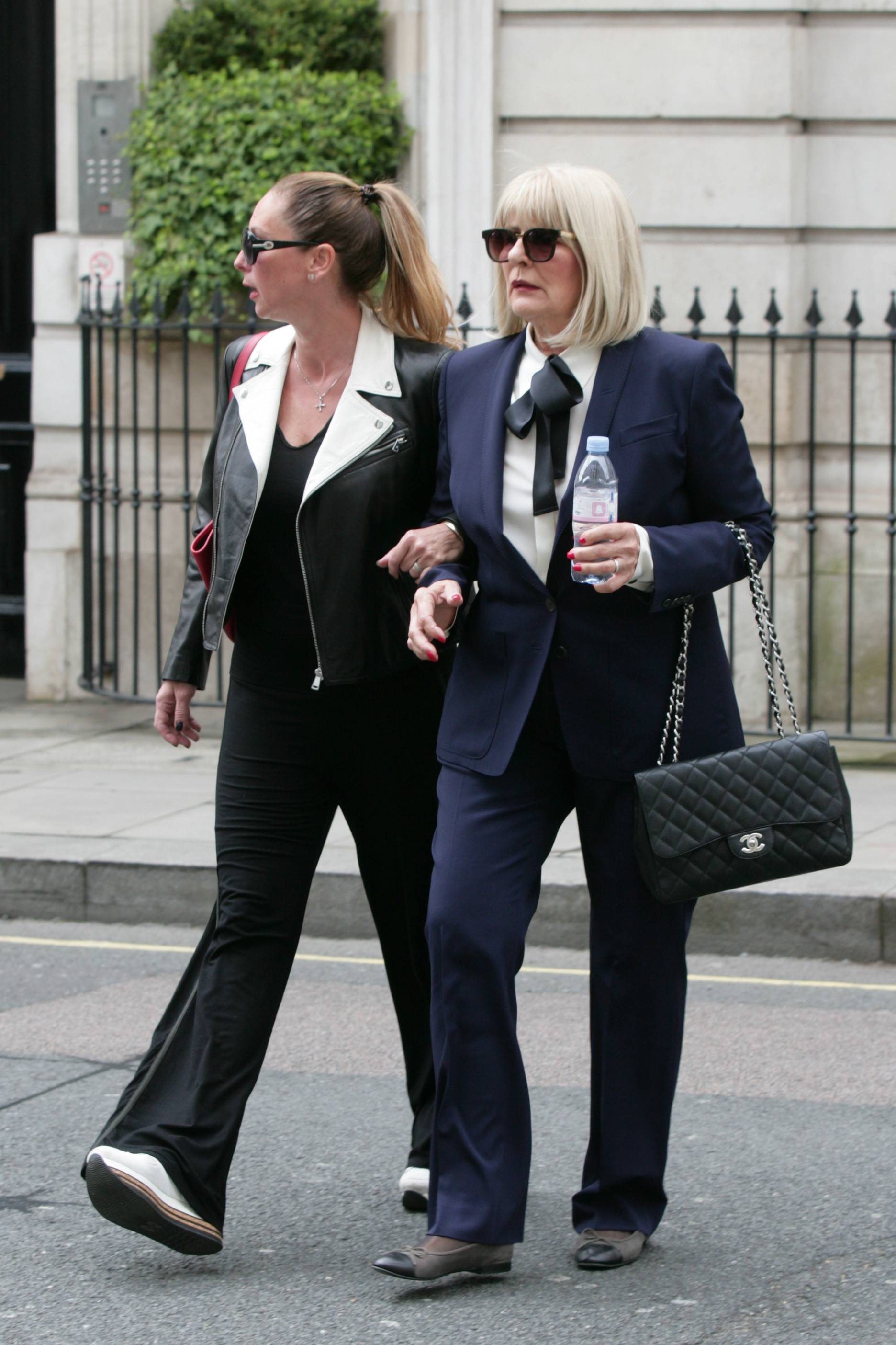 EXCLUSIVE Ivica Todoric and his wife Vesna Todoric are seen arriving at Westminster Magistrates Court in London today. A judge ruled today that the Agrokor founder is to be extradited back to Croatia.