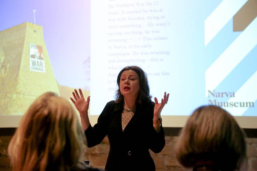 Estonian border with Russia