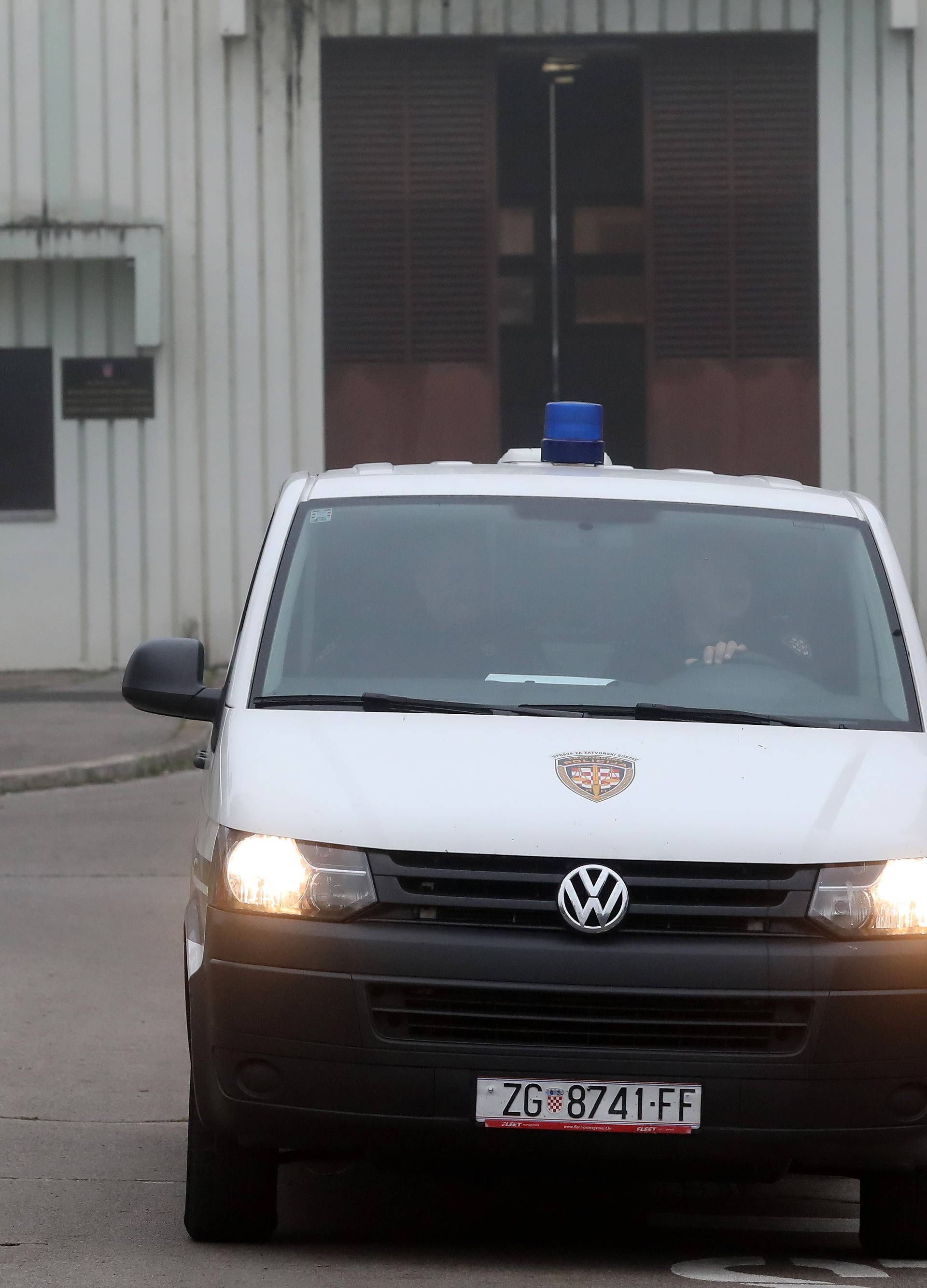 Zagreb: Kombi pravosudne policije napuÅ¡ta remetineÄki zatvor