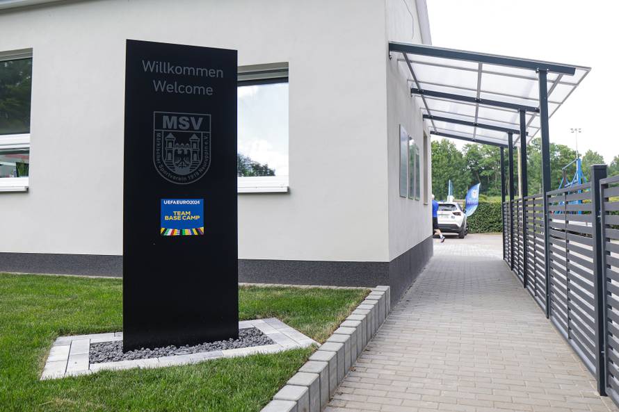 Stadion Volksparkstadion u Neruppinu gdje će se pripremati Hrvatska nogometna reprezentacija