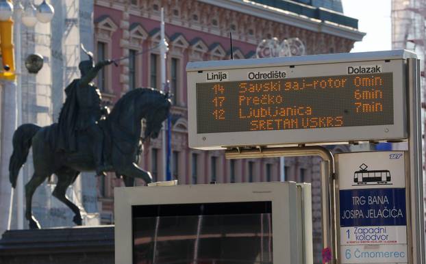 Zagreb: Mirno uskršnje jutro u središtu grada