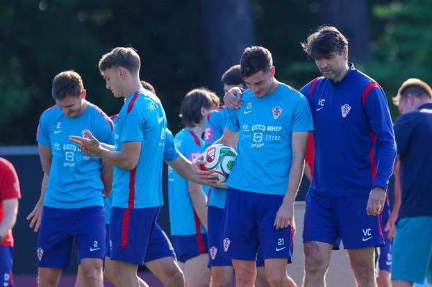 Alexandria: Trening hrvatske nogometne reprezentacije u trening kampu