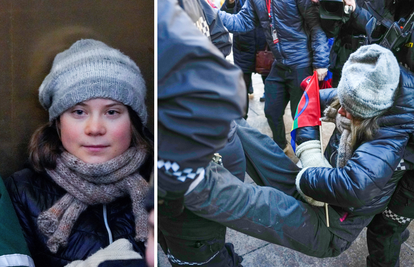 Gretu Thunberg policija privela na prosvjedu, ona se smješkala